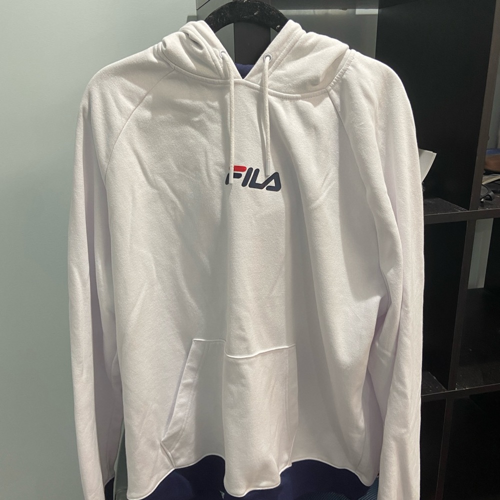 New fila logo hoodie